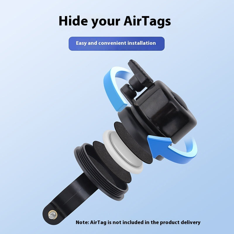 DEO AirTag Bicycle Bell Tracker