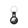 AirTag Protective Case, Location Tracker Leather Case, PU Anti-theft Device Keychain Pendant