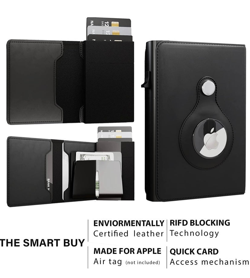 AirTag Wallet Black Edition