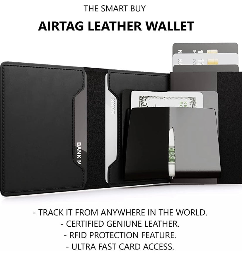 AirTag Wallet Black Edition