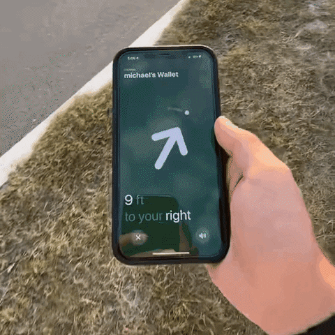 DEO AirTag Wallet Sr